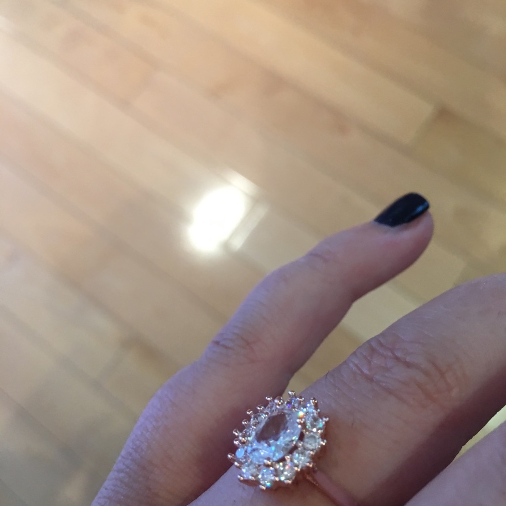 HotRose Gold plated ring - Picture 8 of 8